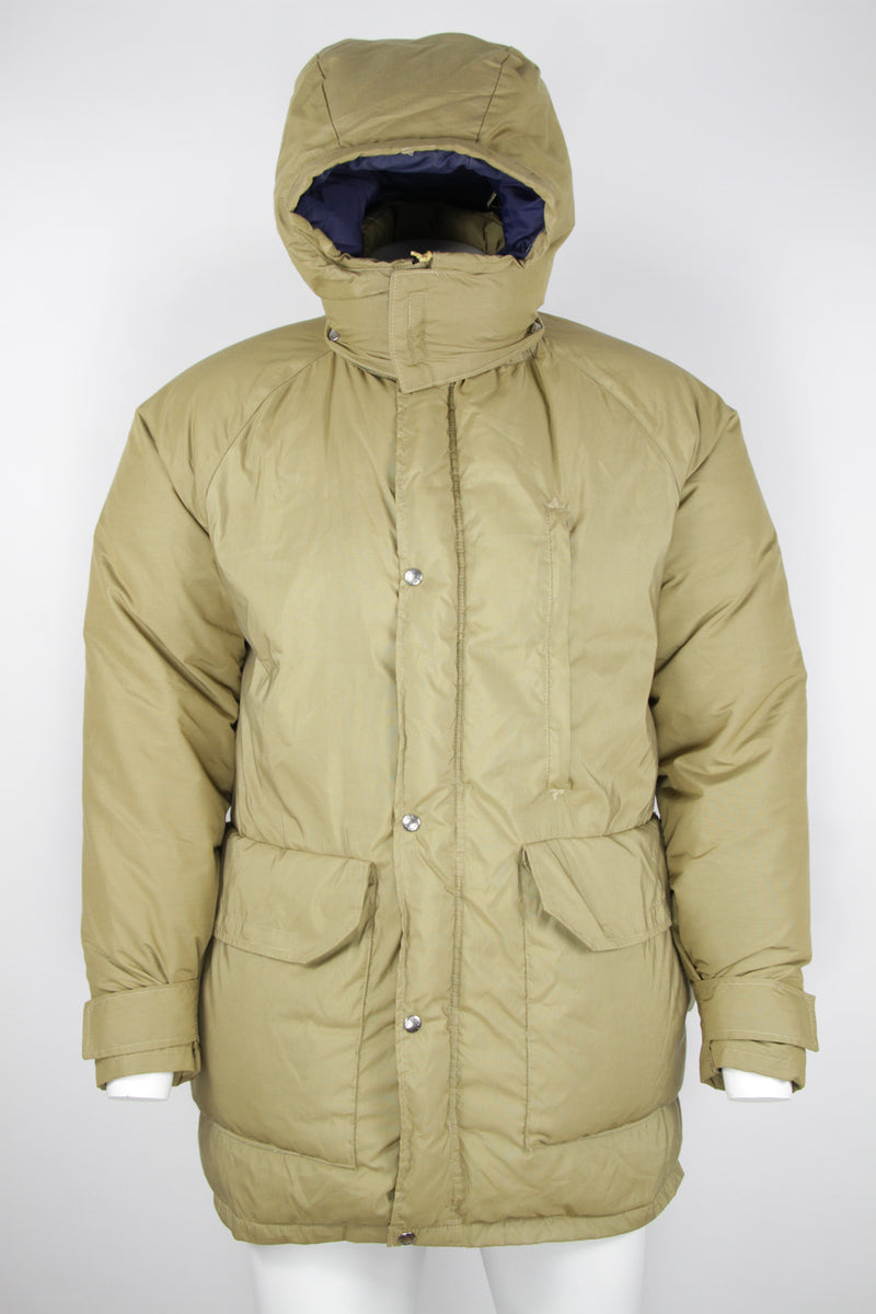 Vintage Brown Label 70s the north face down jacket with detachable
