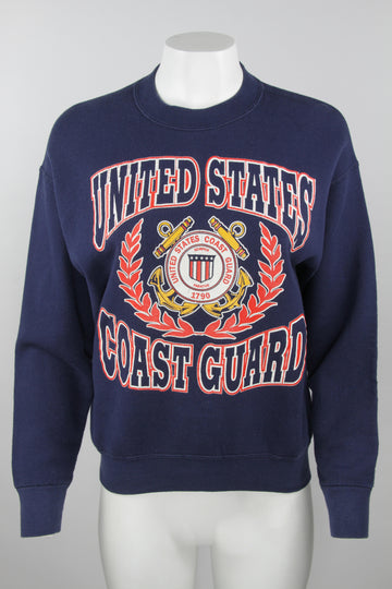 Vintage US Coast Guard Crew Sweatshirt - S/M