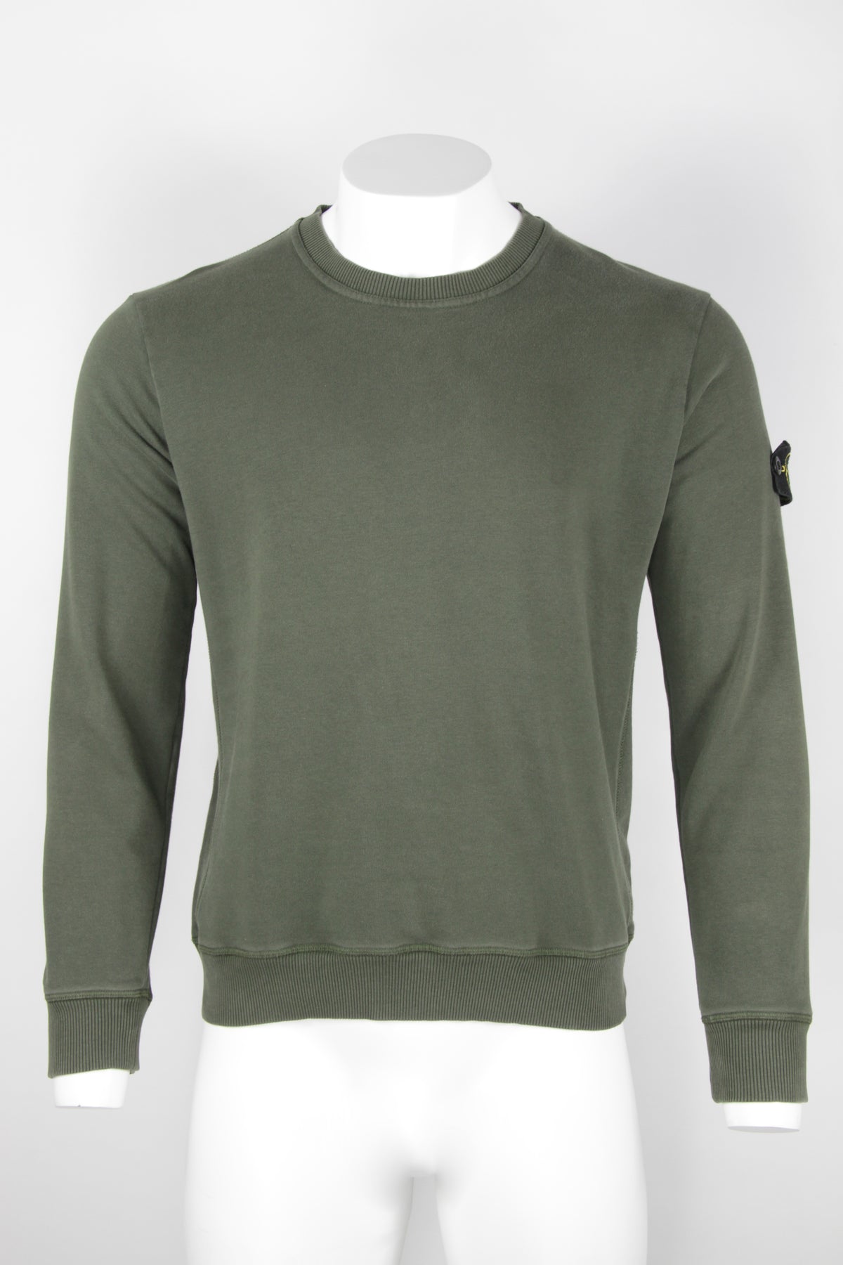 Stone island sales green crew neck