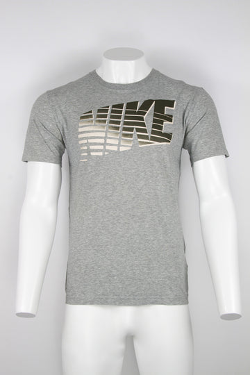 Vintage 00s Nike grey marled t-shirt - M
