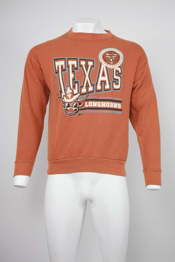 US Printed Crew- 'Texas Longhorns' Orange - L
