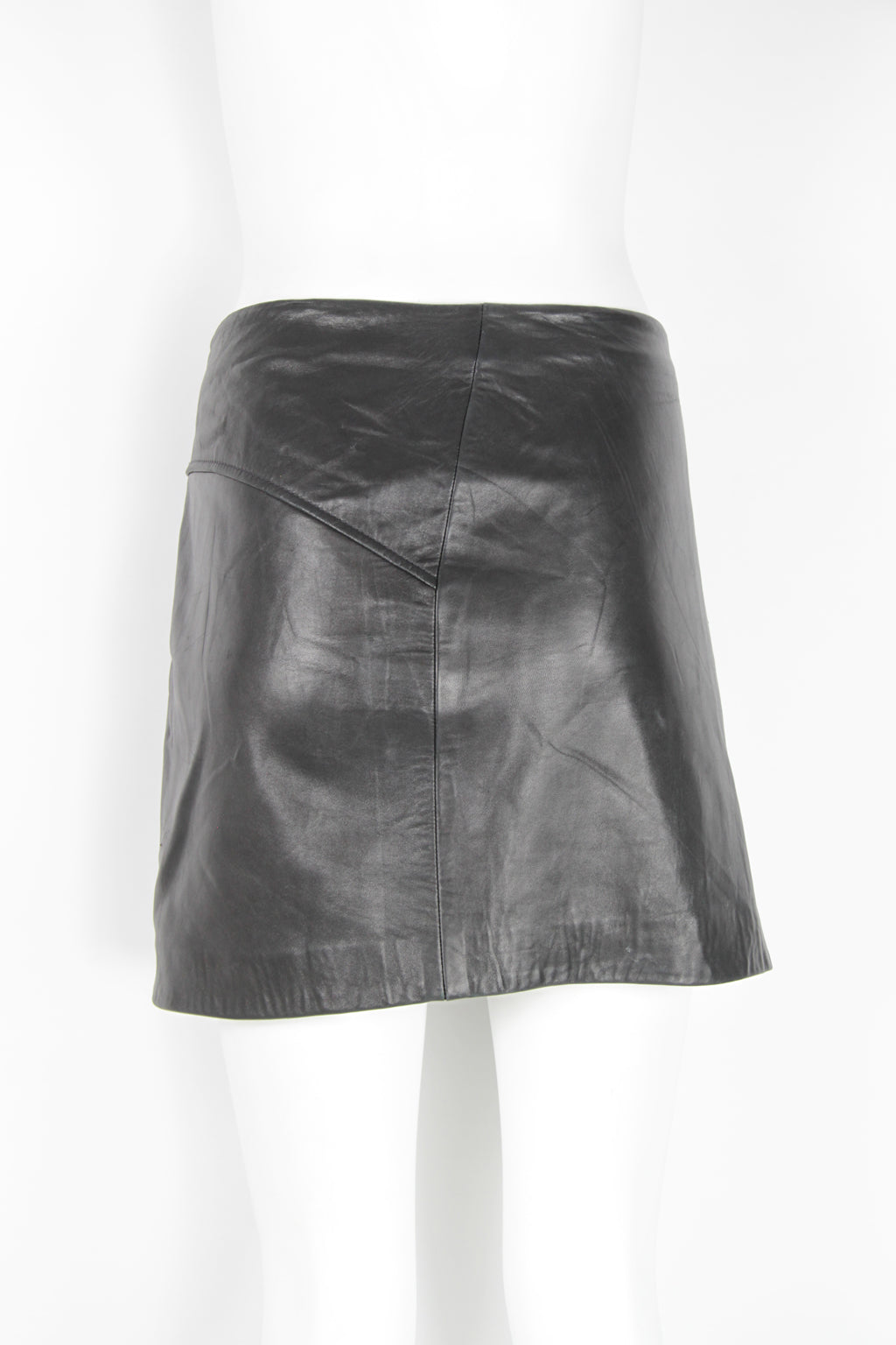 Dkny leather store pencil skirt