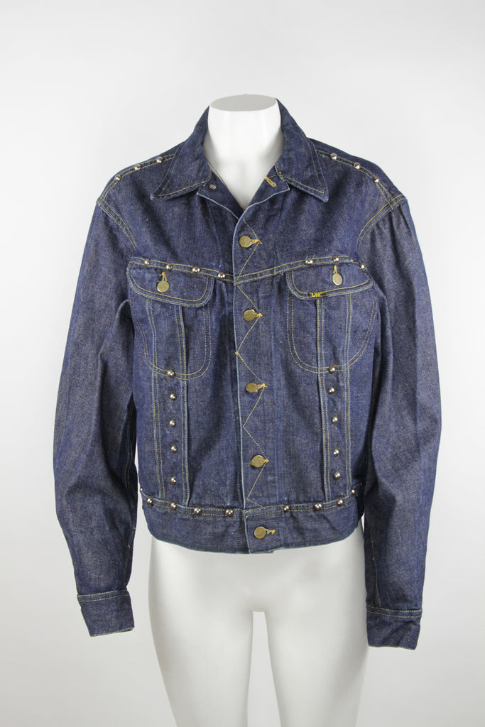 Rare Vintage 101 J Lee denim jacket Union made M Pop